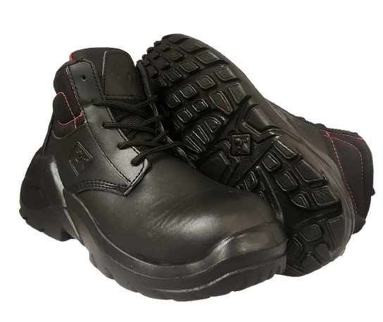 BOTA DE TRABAJO DAMA PMA 3000 NEGRO/ROSA