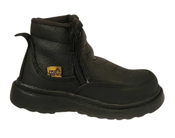 BOTA CASUAL NIÑO PMA 573 NEGRO/AVESTRUZ