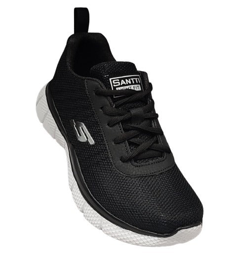 TENIS DEPORTIVO SANTII 502 NEGRO NEGRO