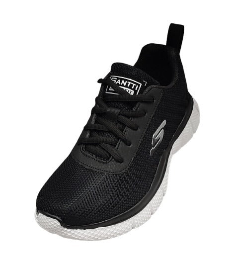 TENIS DEPORTIVO SANTII 502 NEGRO NEGRO