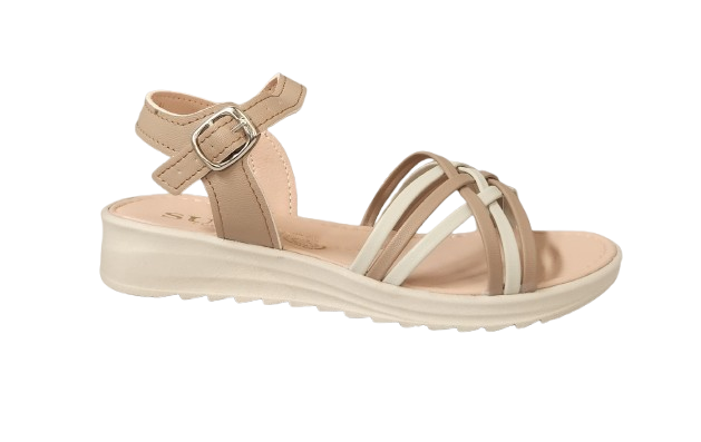 SANDALIA CASUAL SUCY COLLECTION 5602 NUDE