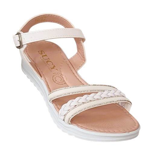 SANDALIA CASUAL SUCY COLLECTION 5622 BLANCO