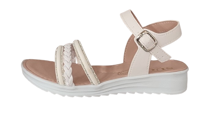 SANDALIA CASUAL SUCY COLLECTION 5622 BLANCO