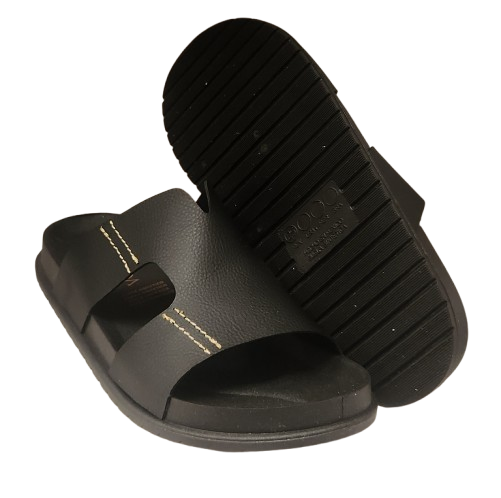 SANDALIA DE BAÑO VIA MODA WOTTE NEGRO