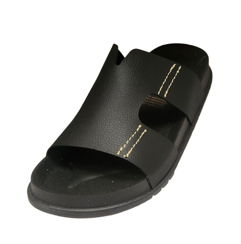 SANDALIA DE BAÑO VIA MODA WOTTE NEGRO