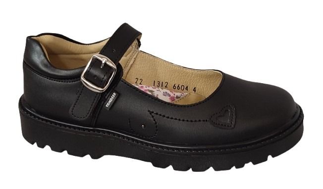 CALZADO ESCOLAR YONDEER 6604-004 NEGRO