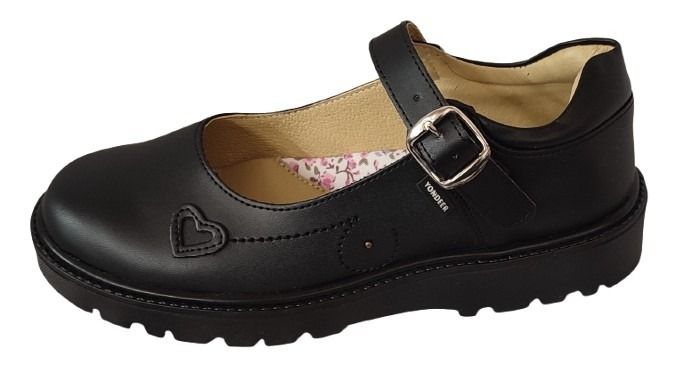 CALZADO ESCOLAR YONDEER 6604-004 NEGRO