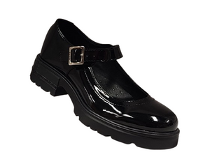 CALZADO ESCOLAR NIÑA YUYIN 26351 CHAROL NEGRO