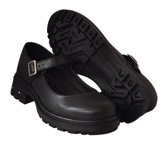 CALZADO ESCOLAR NIÑA YUYIN 23390 NEGRO
