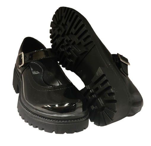 CALZADO ESCOLAR YUYIN 24270 CHAROL NEGRO