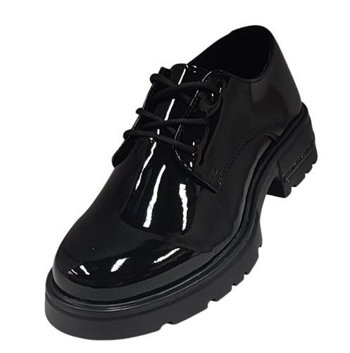 CALZADO ESCOLAR YUYIN 26350 CHAROL NEGRO