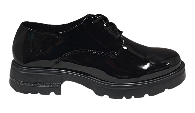 CALZADO ESCOLAR YUYIN 26350 CHAROL NEGRO