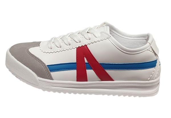 TENIS URBANO COILETT 90381 BCO/ROJ/REY