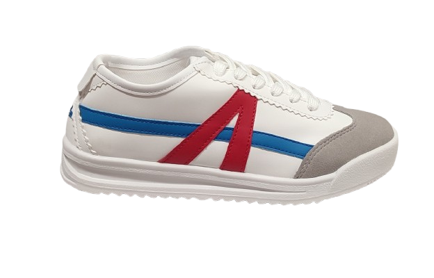 TENIS URBANO COILETT 90381 BCO/ROJ/REY