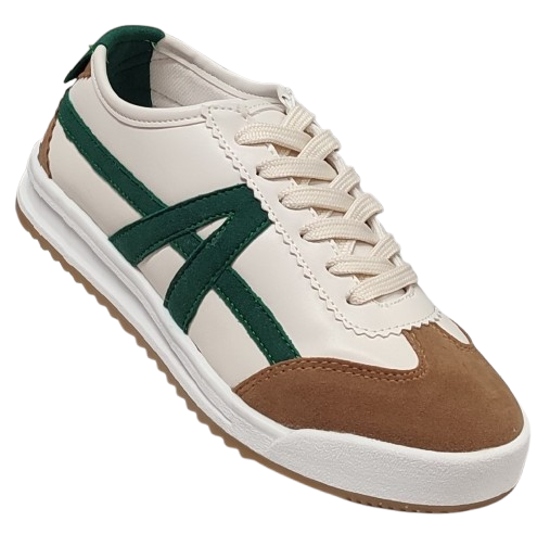TENIS URBANO COILETT 90381 LATTE VERDE