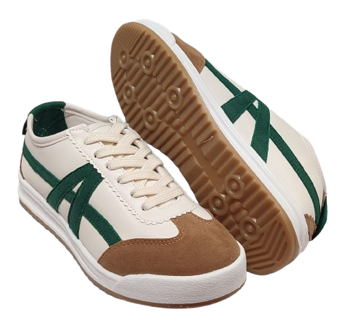 TENIS URBANO COILETT 90381 LATTE VERDE