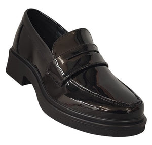 MOCASIN DAMA GREENLOVE 96303 CHAROL/NEGRO