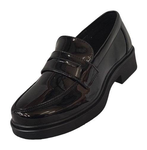 MOCASIN DAMA GREENLOVE 96303 CHAROL/NEGRO